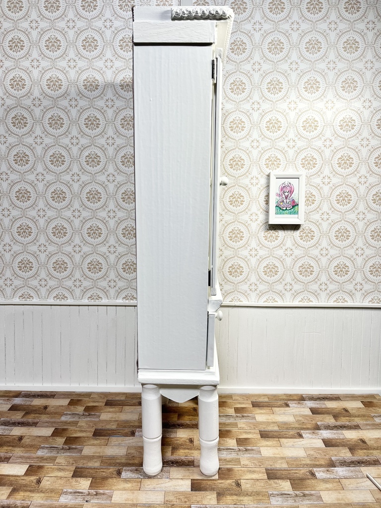 1/3(1/4)スケール ドール用 キャビネット ハイブリッド ホワイト