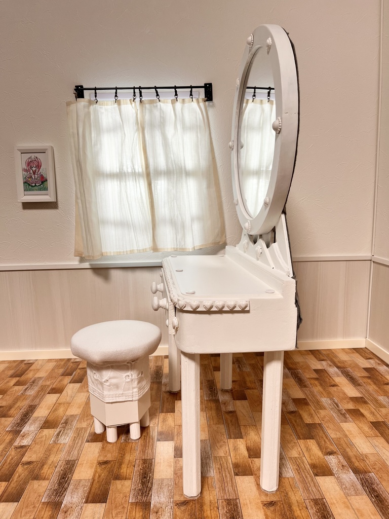 1/3(1/4)スケール ドール用 ミラードレッサー ハート&パール