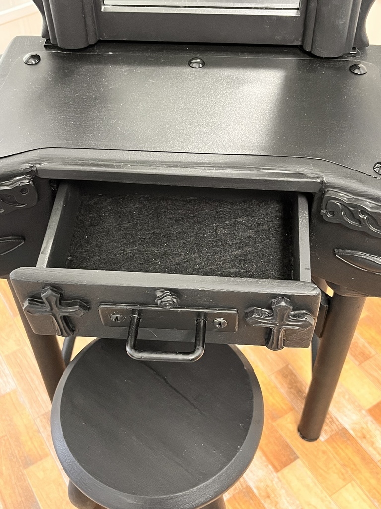 1/3(1/4)スケール ミラードレッサー ブラック