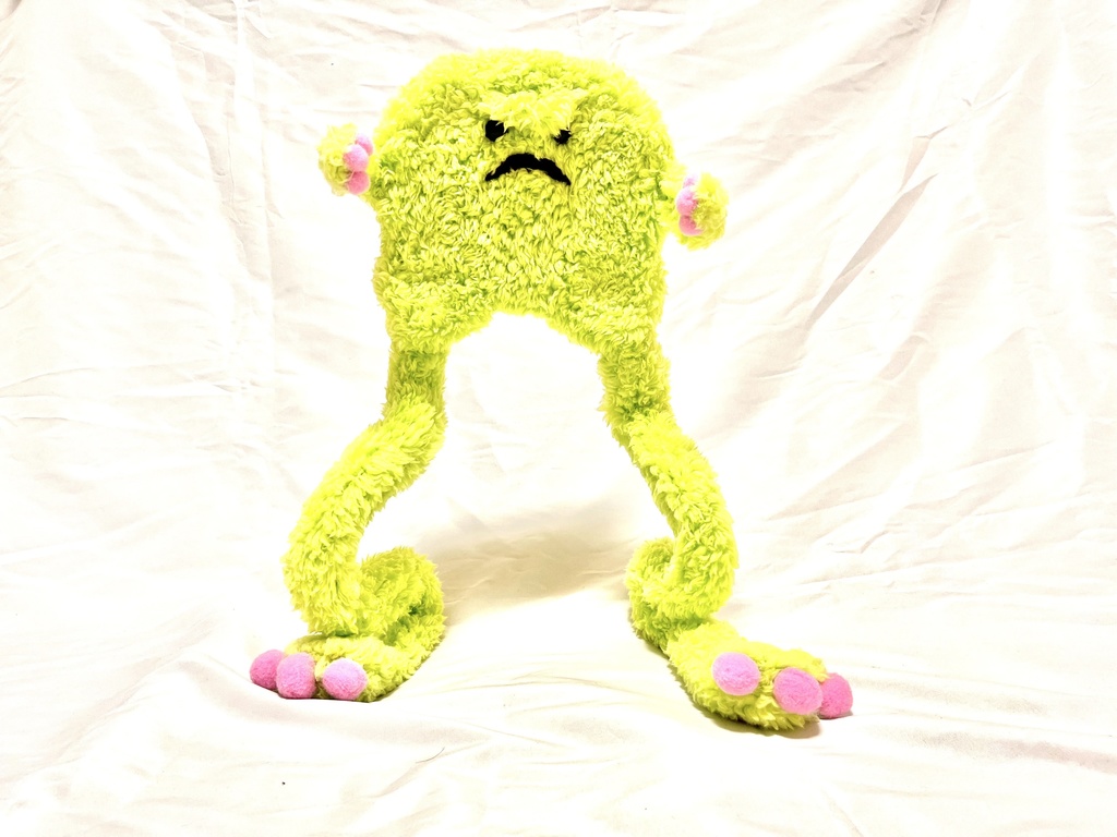 ドールスタンド　もふもふしてんじゃねーよ　グリーン