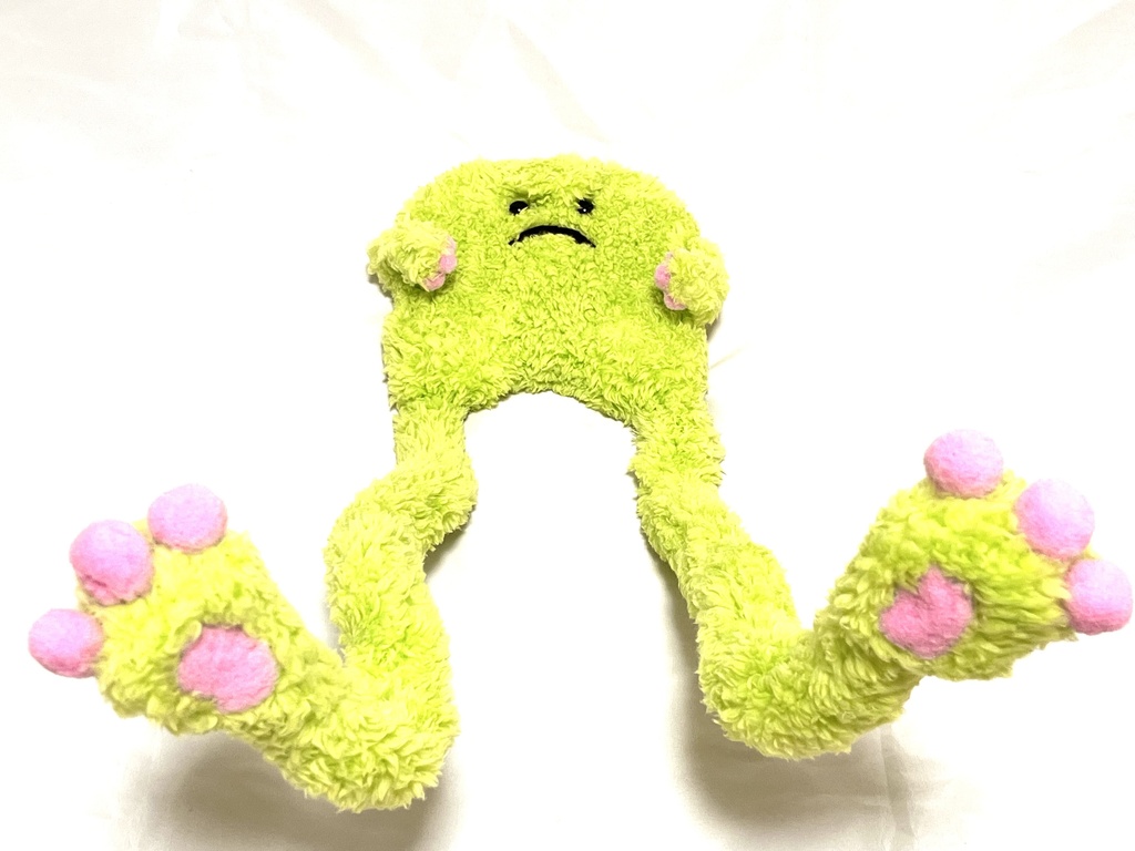 ドールスタンド もふもふしてんじゃねーよ グリーン