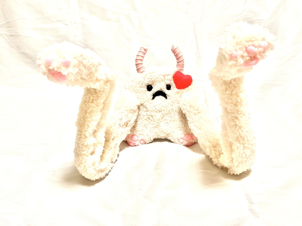 ドールスタンド もふもふマン タイプA ホワイト