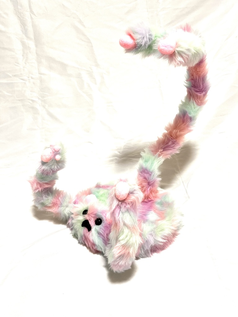 ドールスタンド もふもふマン変異種 パステルカラーミックス