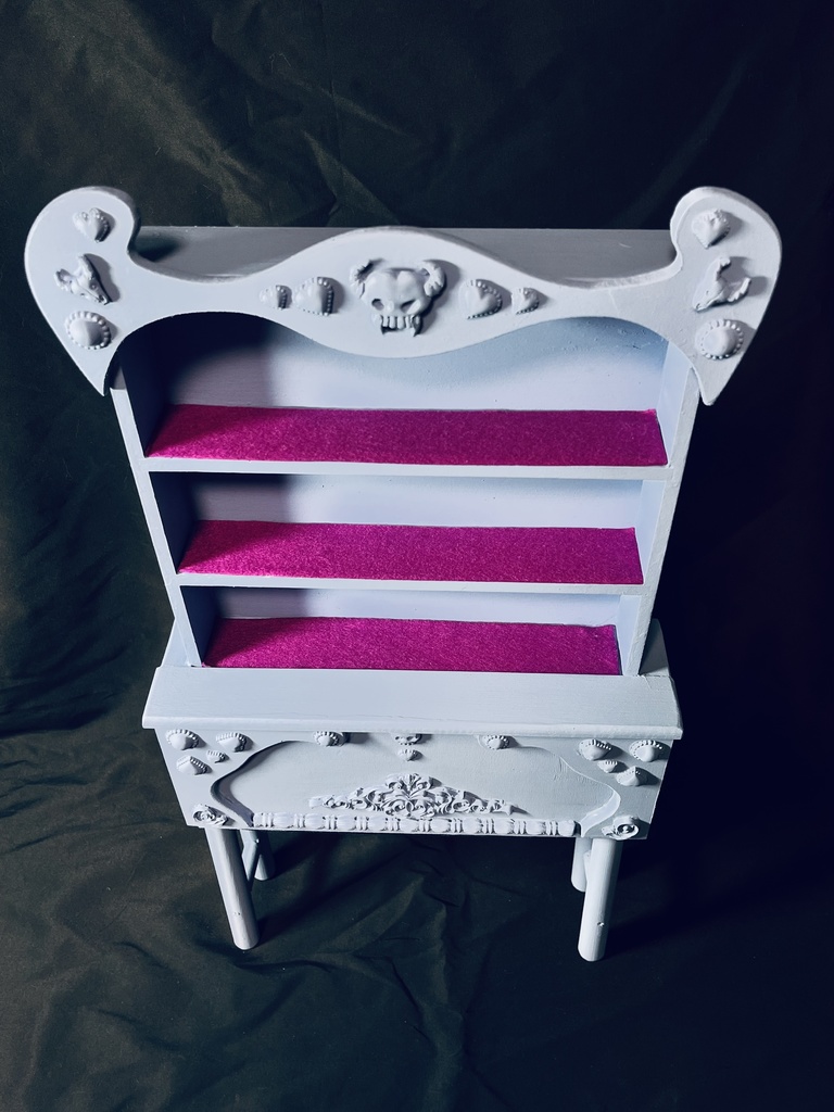 1/4スケール ブックシェルフ ラベンダー