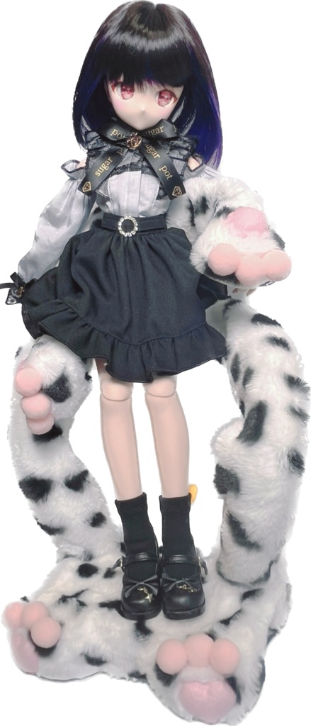 ドールスタンド もふもふマン ダルメ