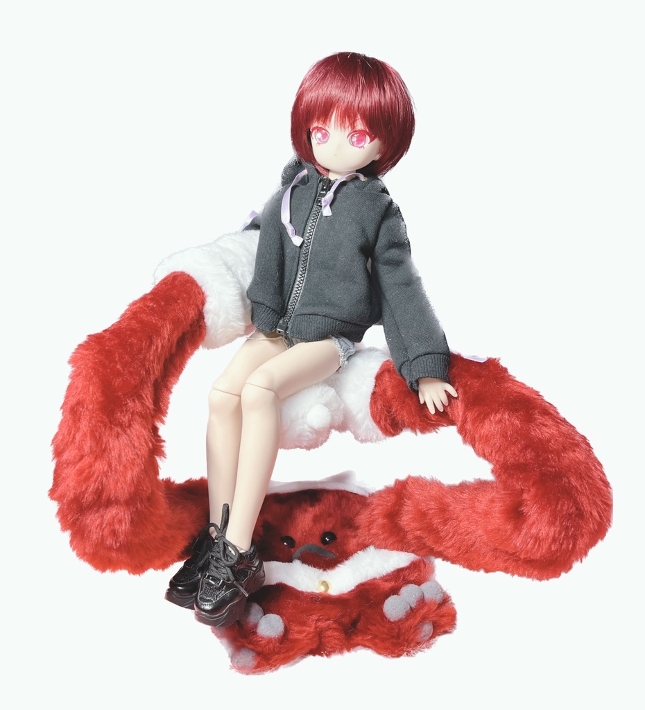 ドールスタンド もふもふマン クリスマス限定モデル タイプA