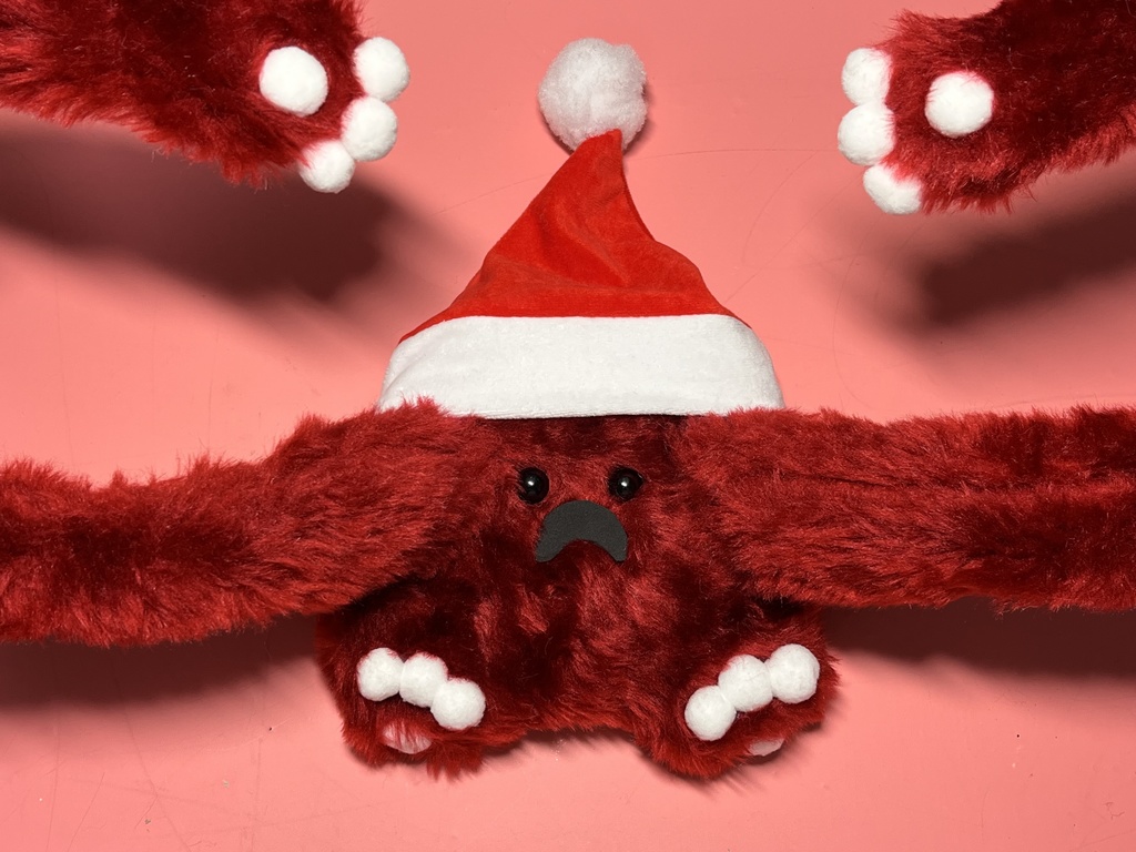 ドールスタンド　もふもふマン　クリスマス限定モデル　タイプB