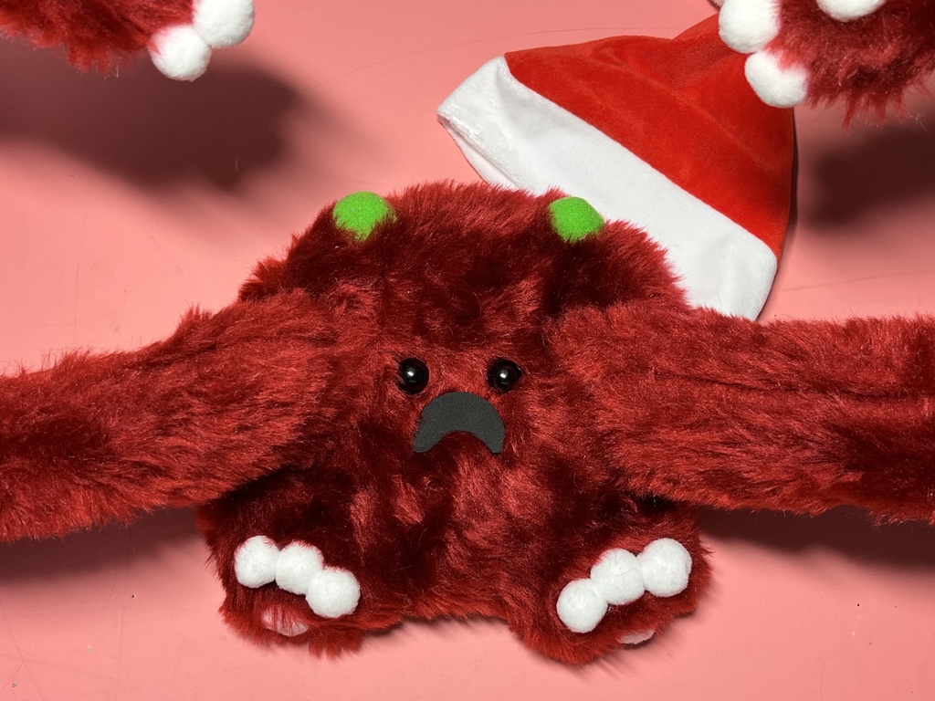 ドールスタンド　もふもふマン　クリスマス限定モデル　タイプB