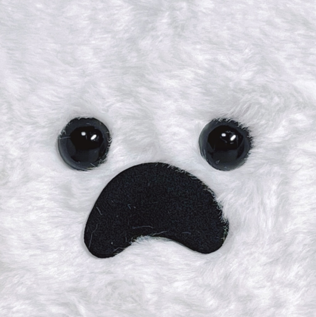 ドールスタンド 支えて!もふもふマン ホワイト×レッド