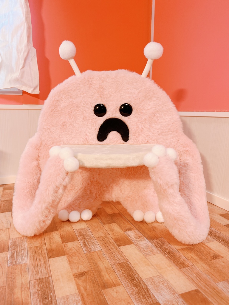 もふもふマン ミニテーブル&座椅子セット