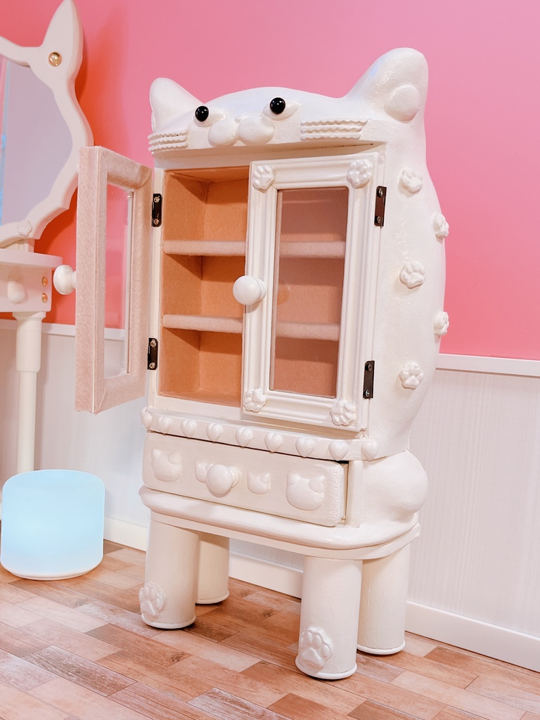 にゃんにゃんミニキャビネット