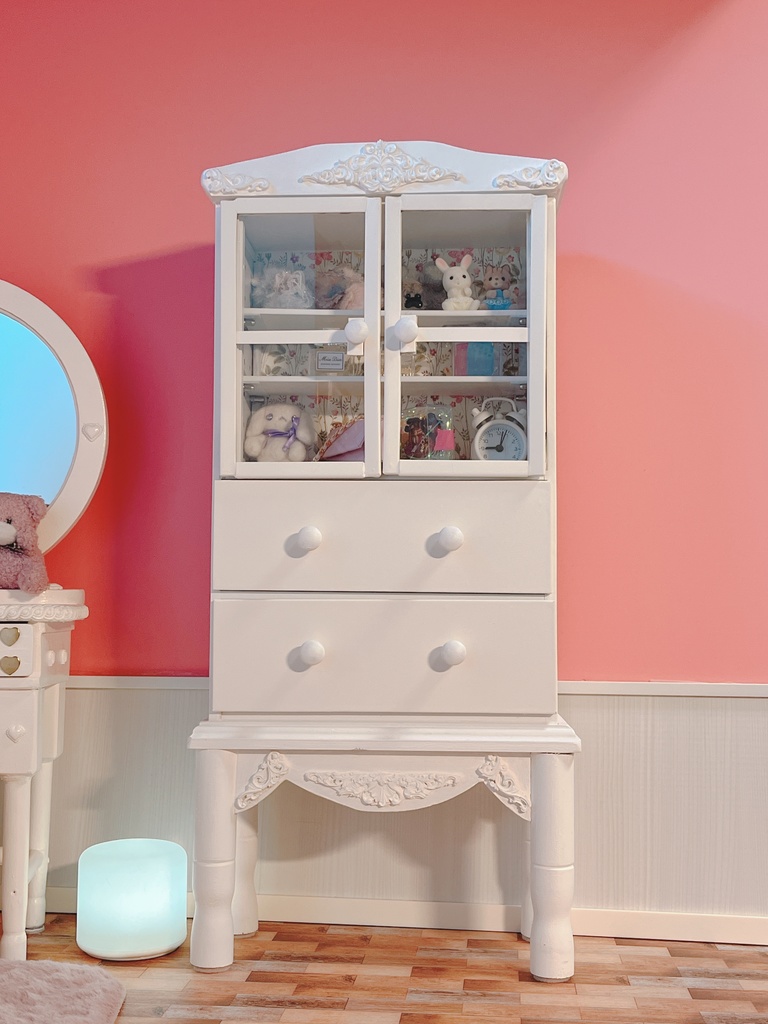 ワイドキャビネットホワイト