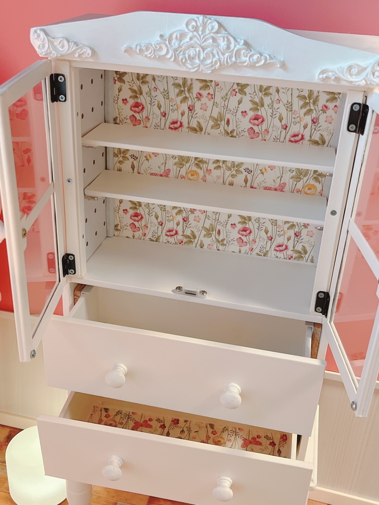 ワイドキャビネットホワイト