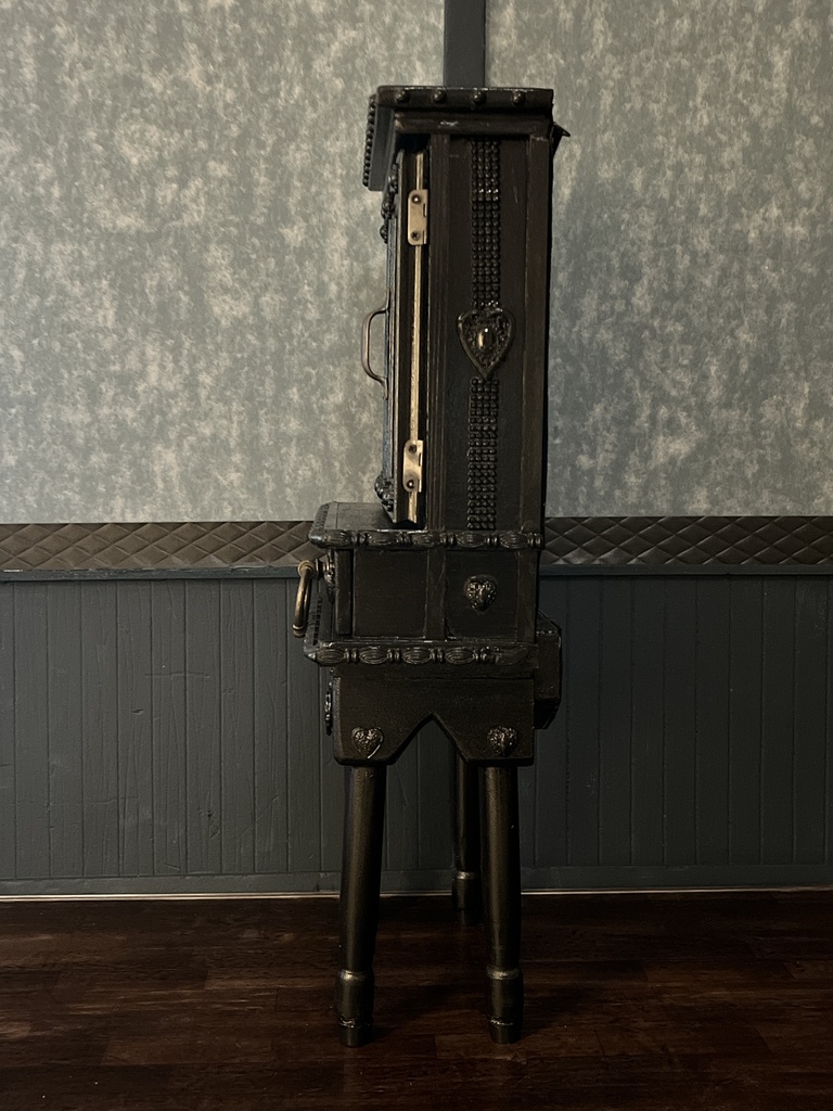 ヴィラン家具 ミニブラックキャビネット