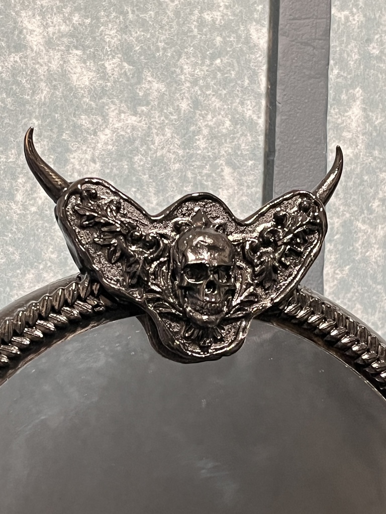 ヴィラン家具 ミニブラックミラードレッサー