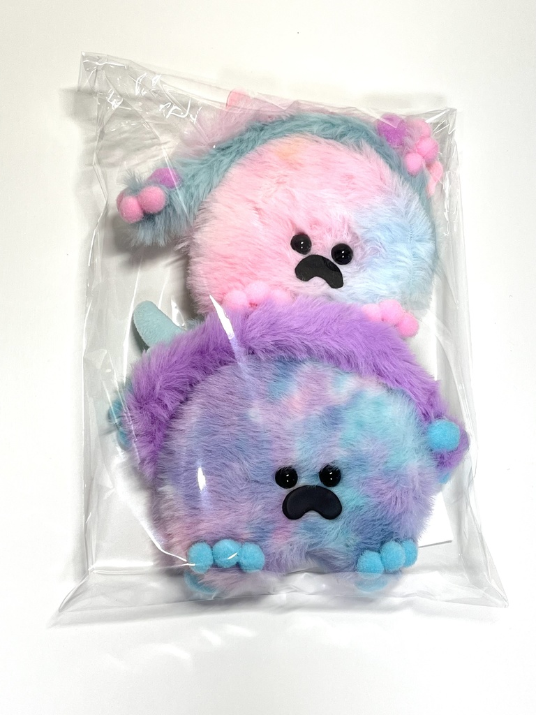 Cセット「支えられない!!もふもふマン2体セット」