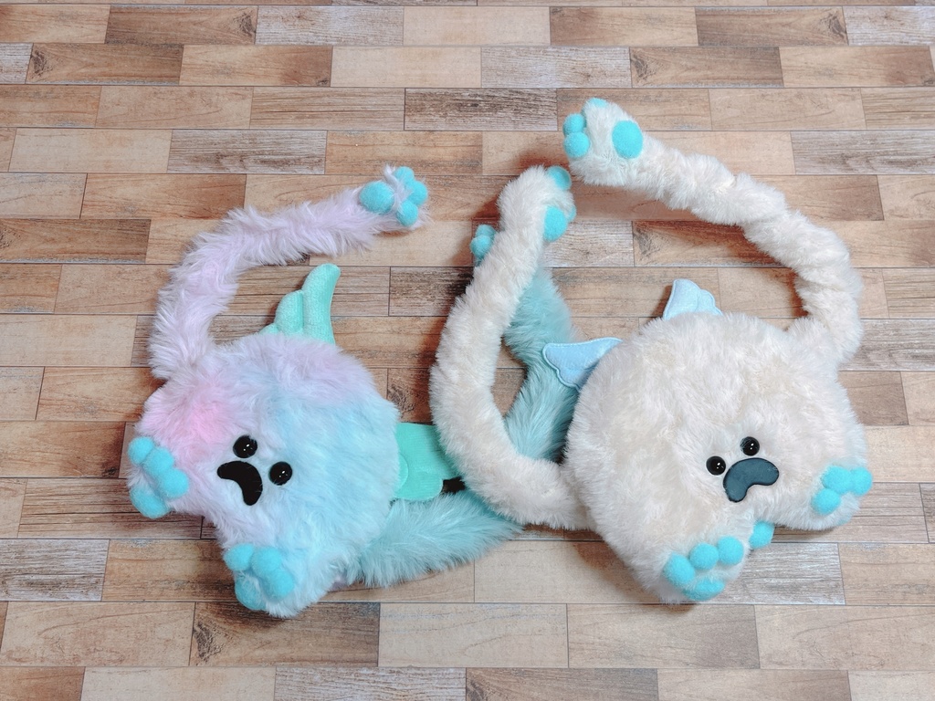 Gセット「支えられない!!もふもふマン2体セット」