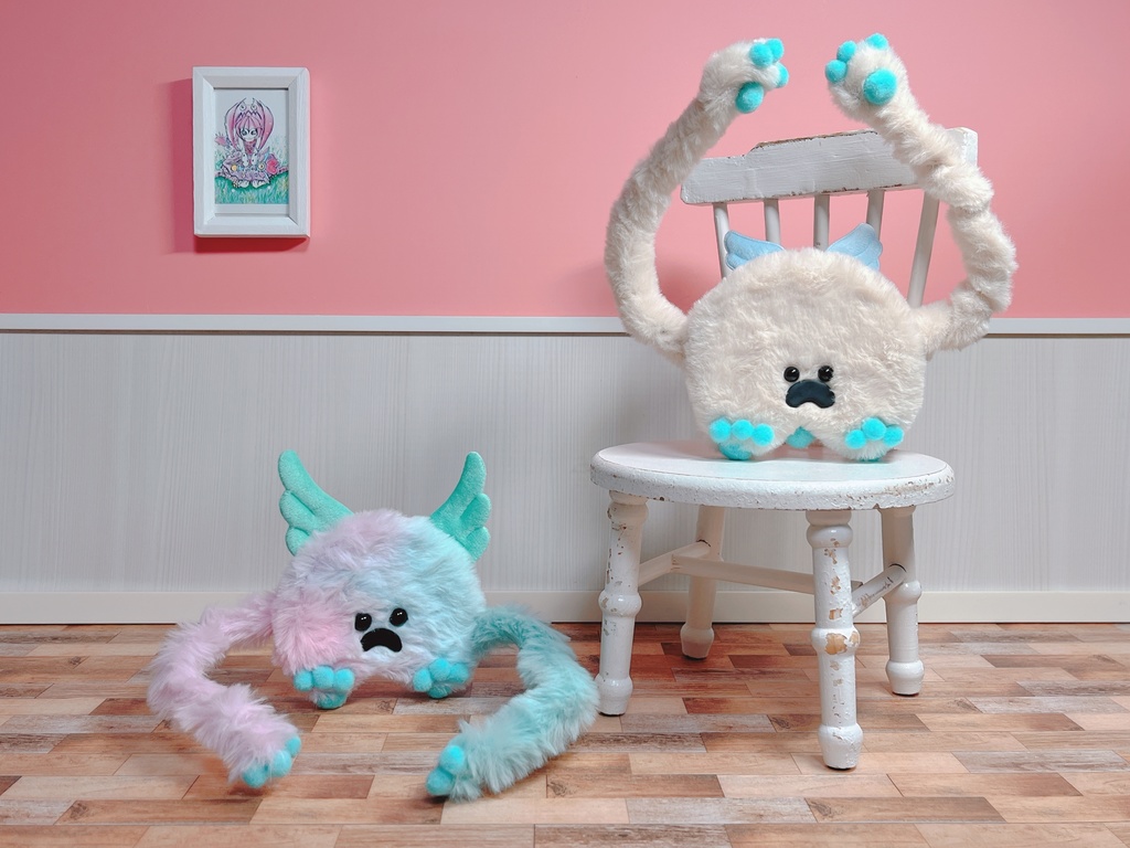 Gセット「支えられない!!もふもふマン2体セット」