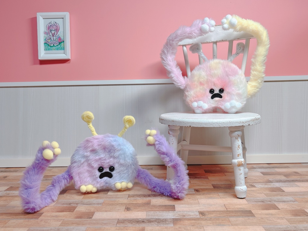 Kセット「支えられない!!もふもふマン2体セット」