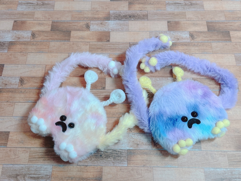 Lセット「支えられない!!もふもふマン2体セット」