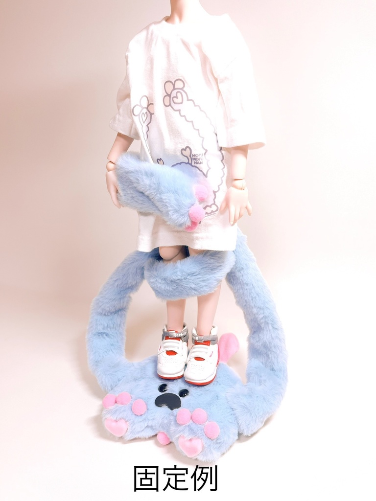 「微妙だよ!ミニもふマン」 ブルー×イエロー