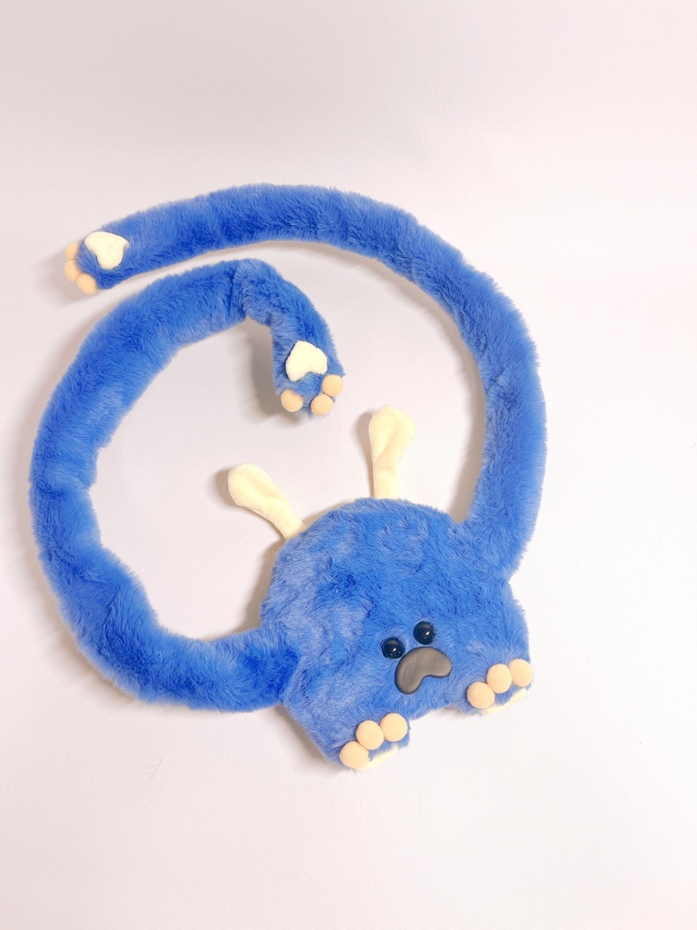 「微妙だよ！ミニもふマン」　ブルー×イエロー