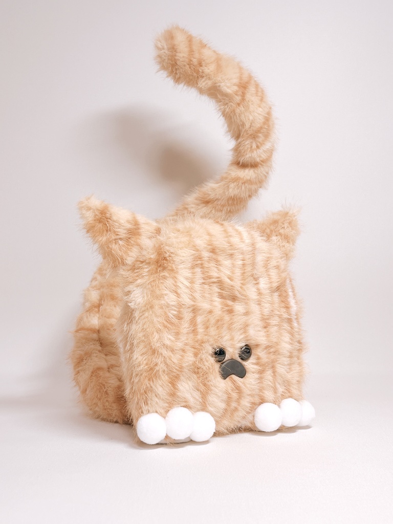 もふもふマン変異種 「もふもふニャン」ミニ 茶トラ①