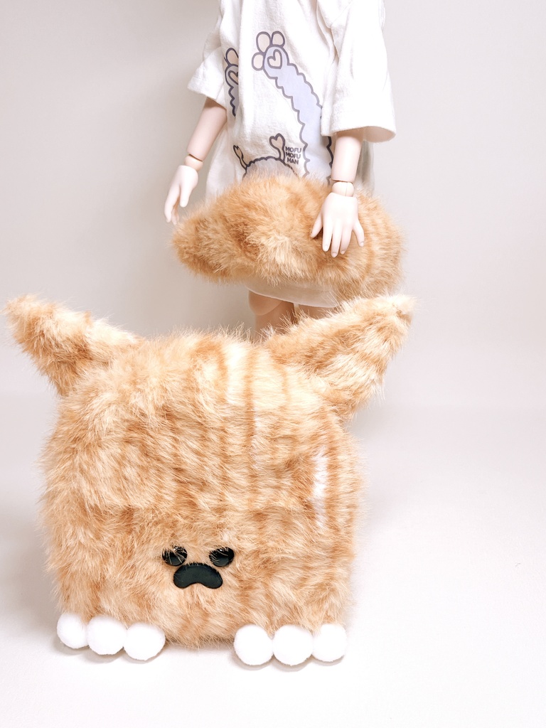 もふもふマン変異種 「もふもふニャン」ミニ 茶トラ①