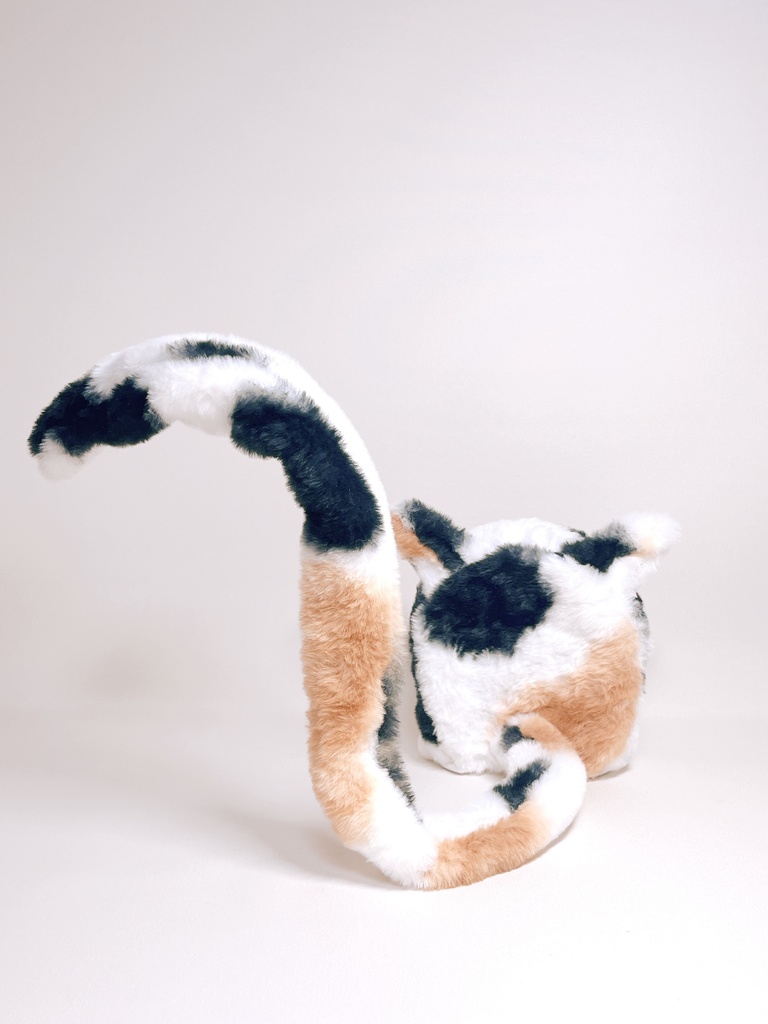 もふもふマン変異種 「もふもふニャン」 ミニ 三毛柄①