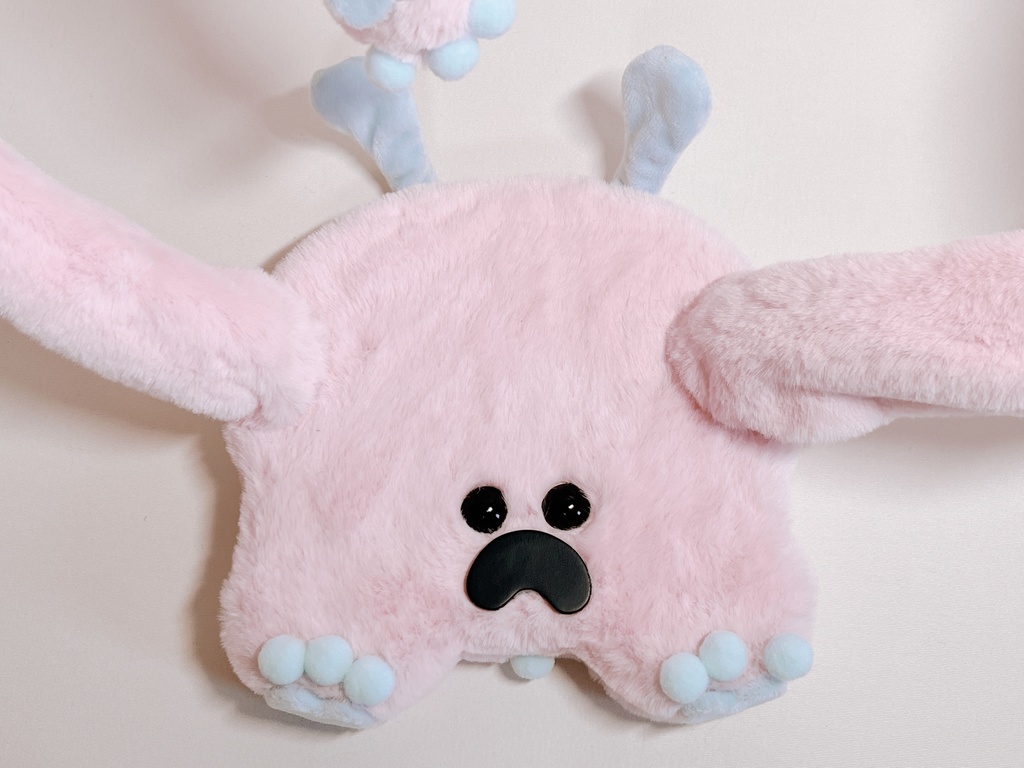 ドールスタンド DXもふもふマン パステルピンク×パステルブルー