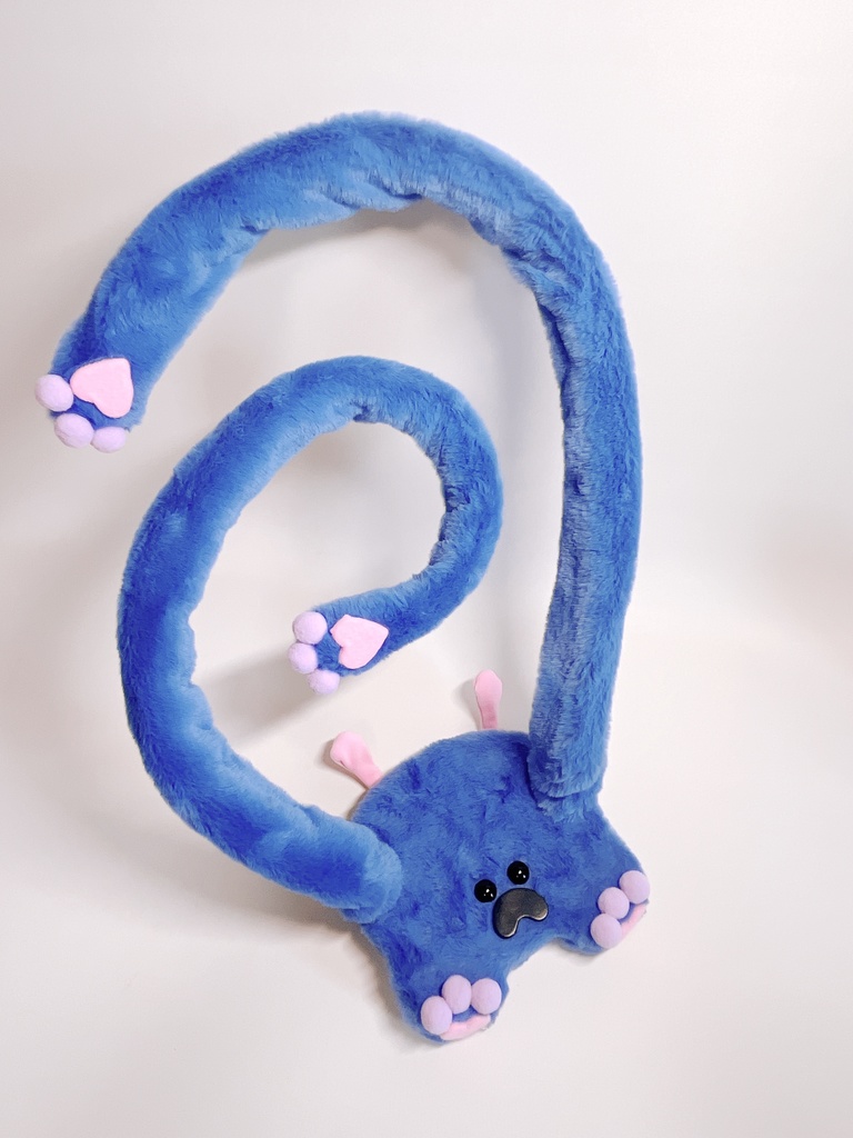 ドールスタンド DXもふもふマン ブルー×ピンク