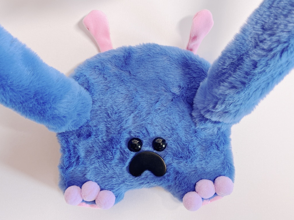 ドールスタンド DXもふもふマン ブルー×ピンク