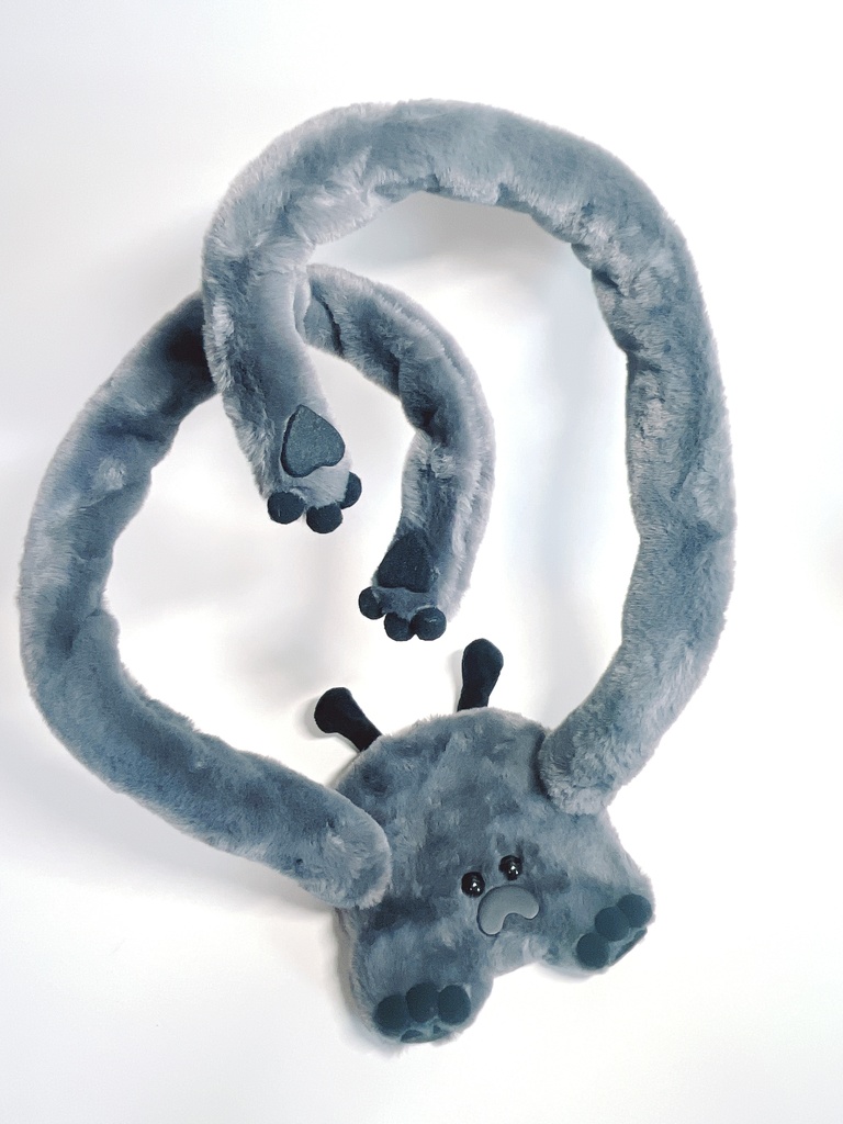 ドールスタンド DXもふもふマン ダークグレー