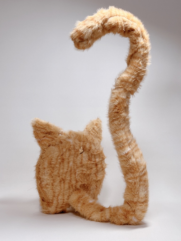 ビッグサイズ もふもふニャン幼体 茶トラ