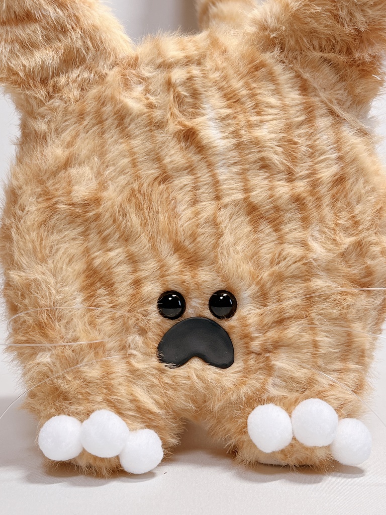 ビッグサイズ もふもふニャン幼体 茶トラ