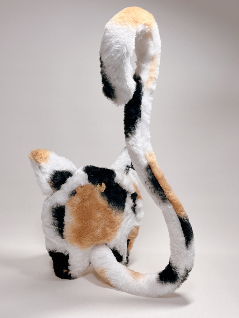 ビッグサイズ もふもふニャン幼体 三毛柄