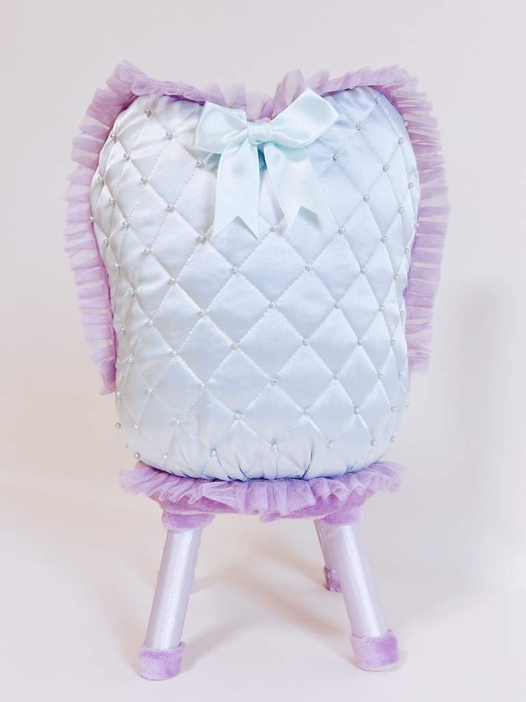 ドールサイズ椅子「Crazy Girl Bomb Chair」ブルー