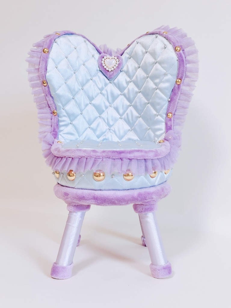 ドールサイズ椅子「Crazy Girl Bomb Chair」ブルー