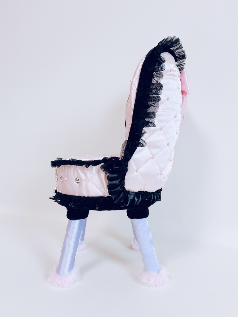 ドールサイズ椅子「Crazy Girl Bomb Chair」ピンク