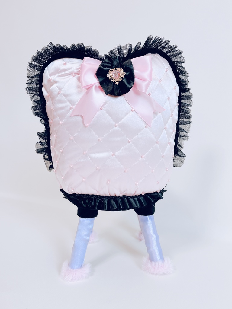 ドールサイズ椅子「Crazy Girl Bomb Chair」ピンク