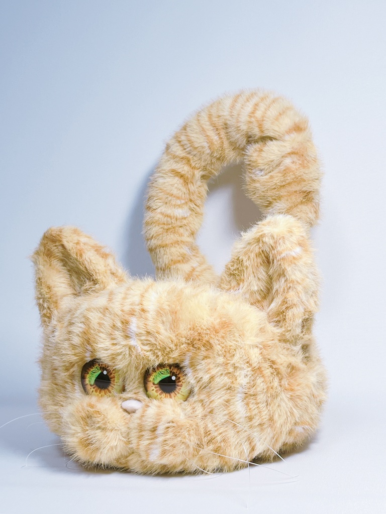 ドールサイズ 猫ちゃんソファ Aタイプ 茶トラ