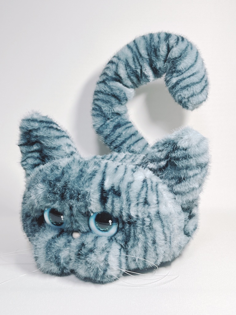 ドールサイズ 猫ちゃんソファ Aタイプ サバトラ