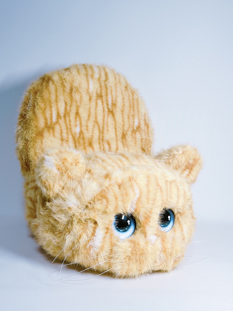 ドールサイズ 猫ちゃんソファ Bタイプ 茶トラ