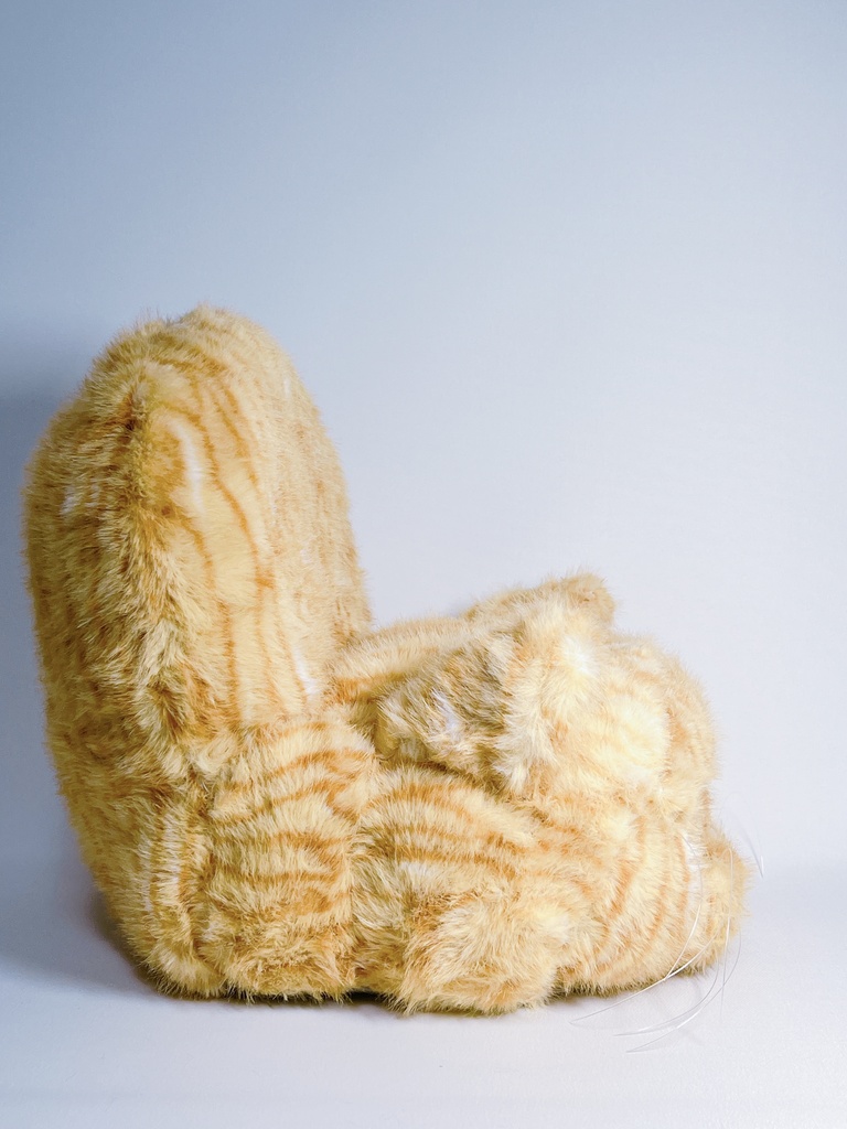 ドールサイズ 猫ちゃんソファ Bタイプ 茶トラ