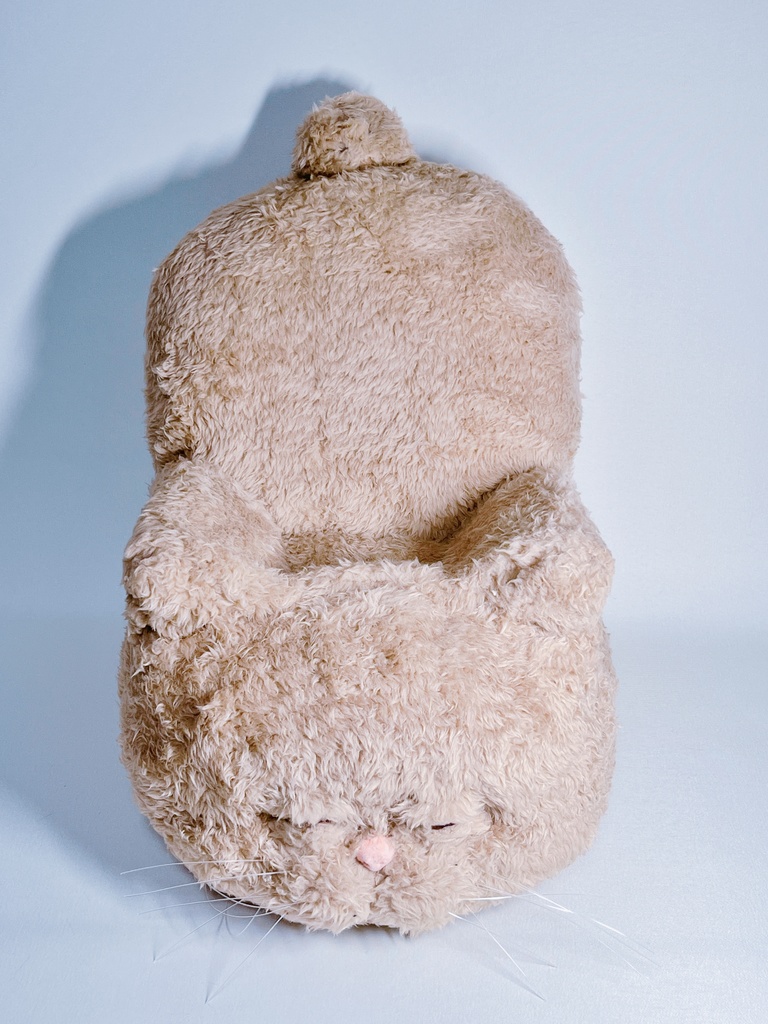 ドールサイズ 猫ちゃんソファ Bタイプ ミルクティー