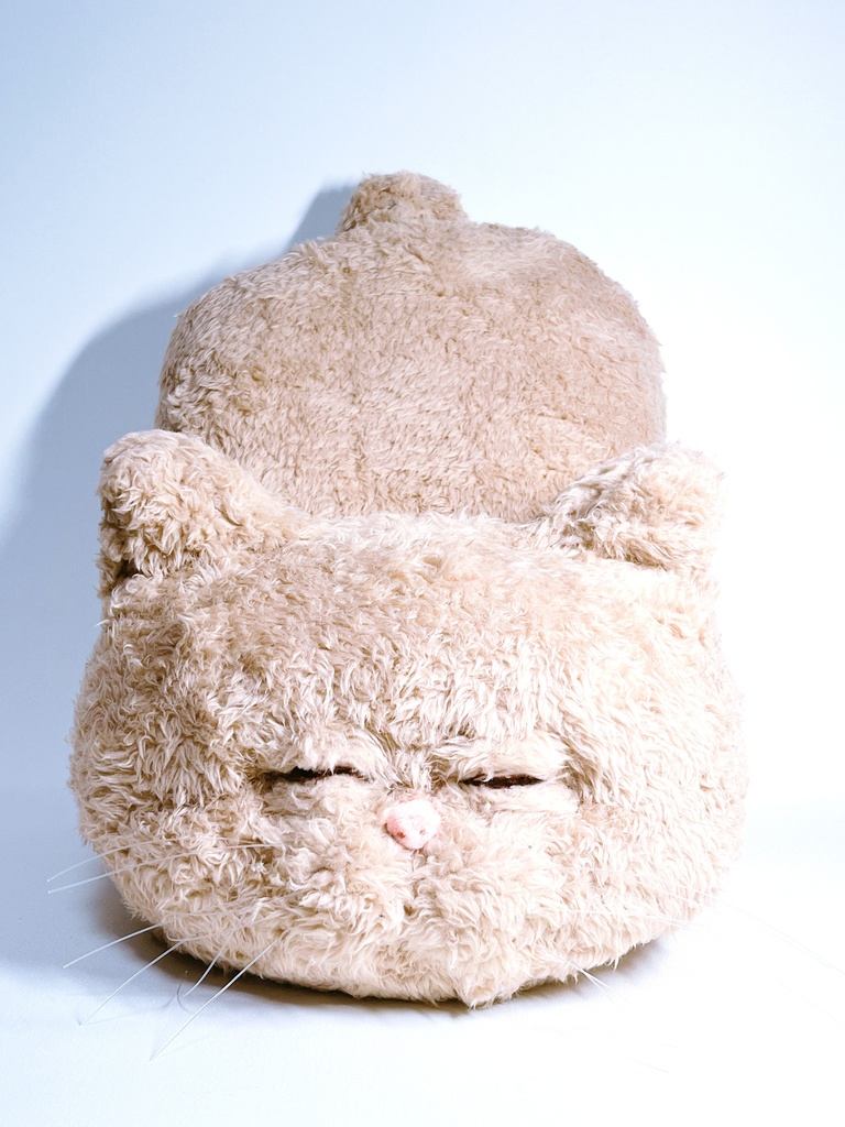 ドールサイズ 猫ちゃんソファ Bタイプ ミルクティー