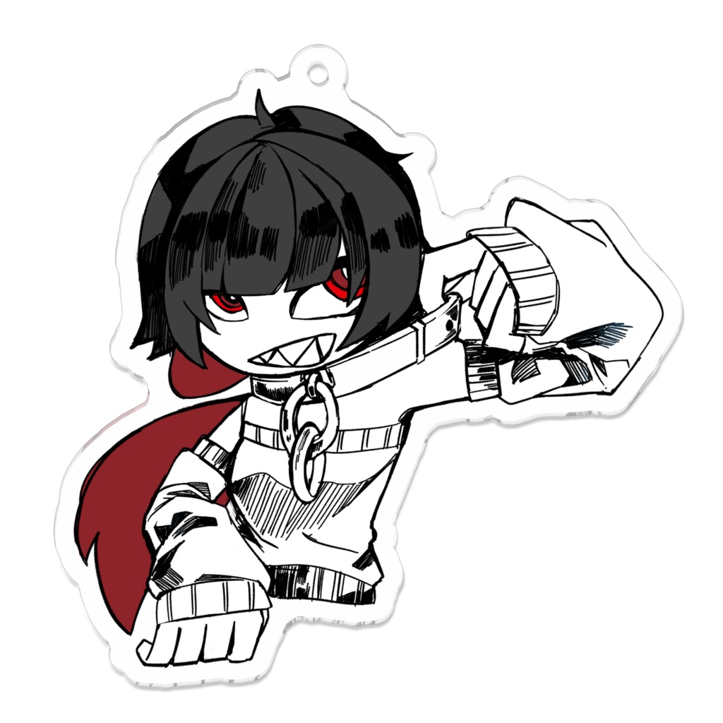 【アクリルキーホルダー】カートゥーン阿月チャン