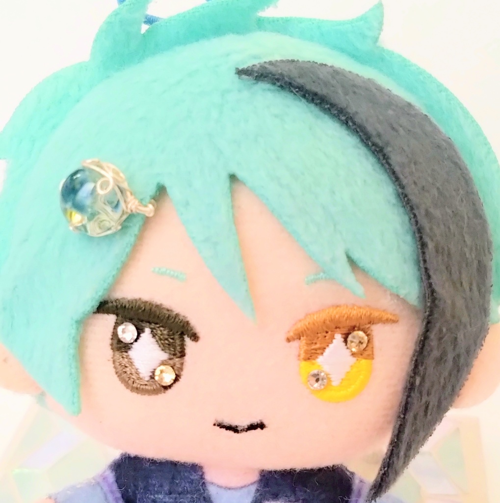 ヘアピン(青色)