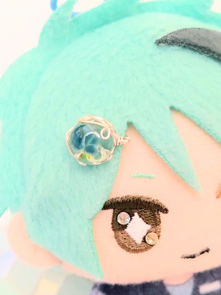 ヘアピン(青色)