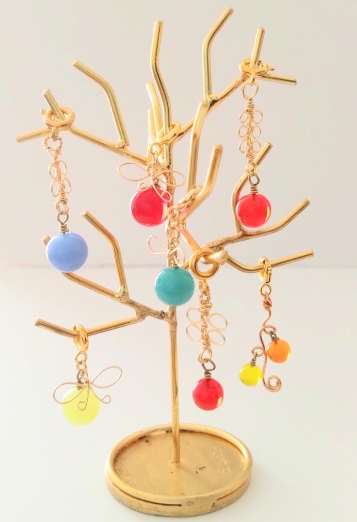 10cmぬい用　中華風イヤリング…1